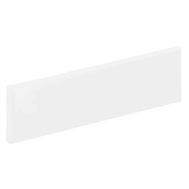 Bandeau de cuisine Tokyo, blanc mat, H.16.7 x l.59.7 cm