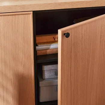 Porte battante SPACEO Evo'M Malmo chêne mat H.64 X L.60 cm