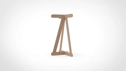 Tréteau Zentec médium (mdf) design, H.73 x l.60 cm