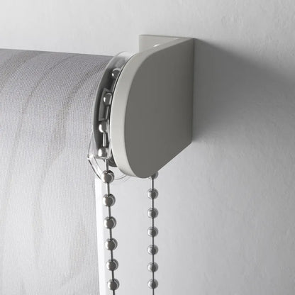 Store enrouleur tamisant, blanc et gris clair Tropic, 42/45 x 160 cm