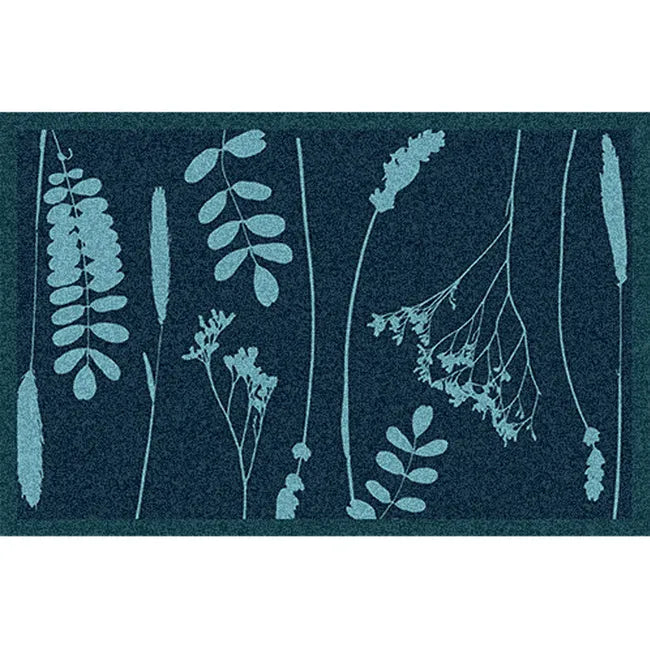 Tapis antipoussière multicouleur l.39 cm x L.58 cm, Vegetal