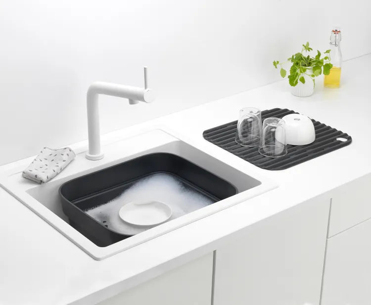 Bac à vaisselle BRABANTIA gris foncé 37.4 cm