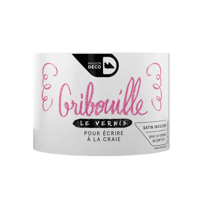 Vernis Gribouille, MAISON DECO, incolore mat, 0.2 l