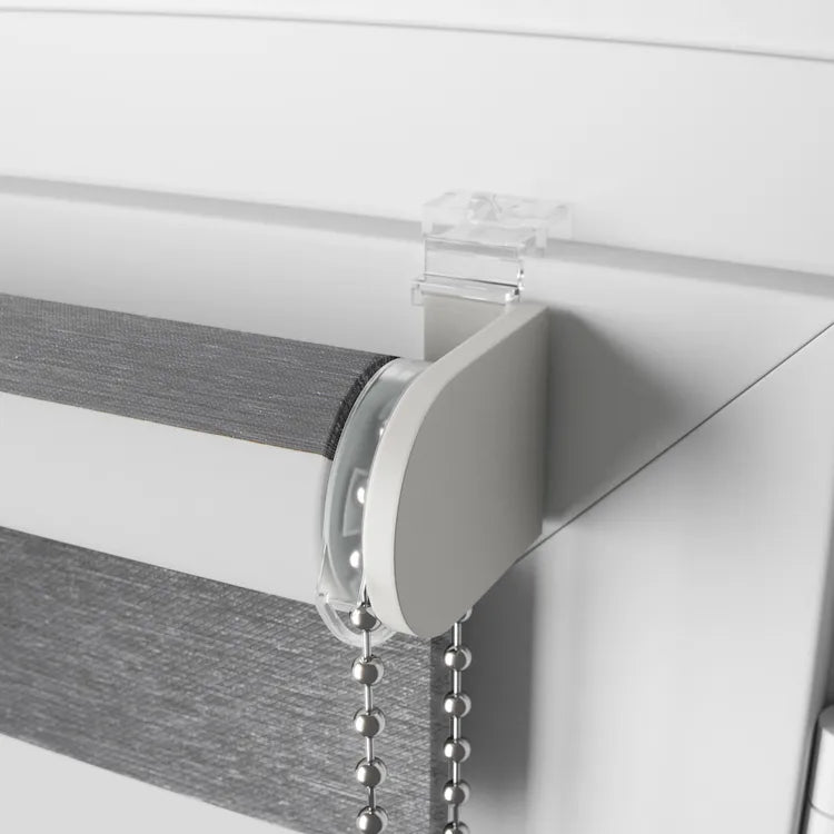 Store enrouleur jour / nuit Authentic anthracite, l.70 x H.190 cm, DECOSOL DELUXE