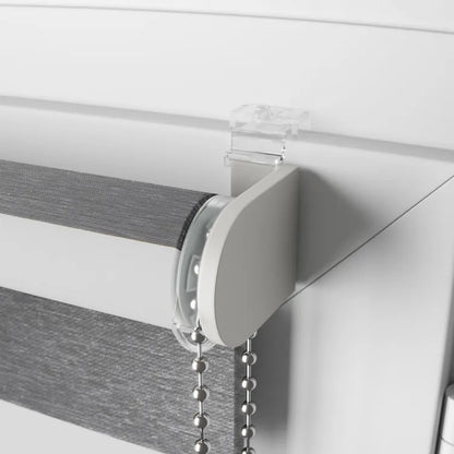 Store enrouleur jour / nuit Authentic anthracite, l.70 x H.190 cm, DECOSOL DELUXE