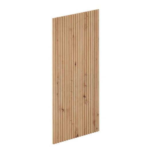 Porte-joue Sapporo effet chêne mat H.138 x l.59.7 cm