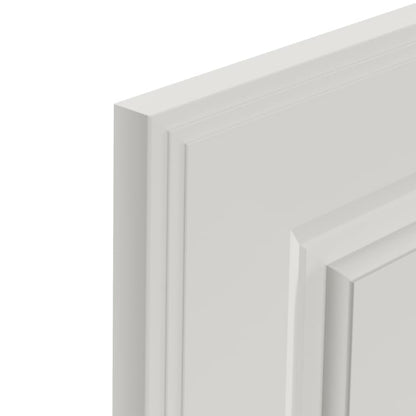 Porte de cuisine Oxford gris clair mat H.50.9 x l.39.7 cm