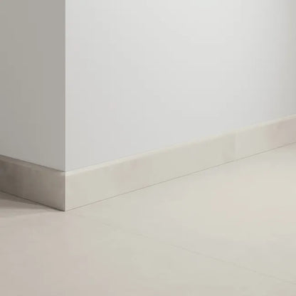 Lot de 2 plinthes carrelage Béton gris clair n°27, Ht. x L. 60 cm, Ep.8.9 mm