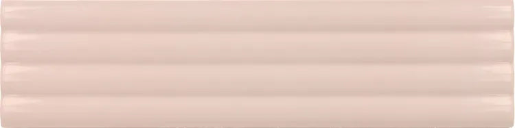 Carrelage mural relief rose brillant l.5 x L.20 cm Loulou