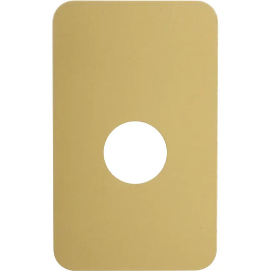 Plaque de renfort pour verrou renforcé, VACHETTE 6744v/sc bronze