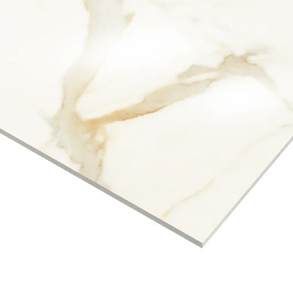 Carrelage sol intérieur / mur intérieur effet marbre oro satin Murano l.60 x L.1