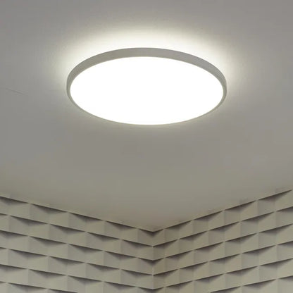 Panneau LED diam 40 cm, 22 W, éclairage indirect, blanc chaud à neutre, blanc