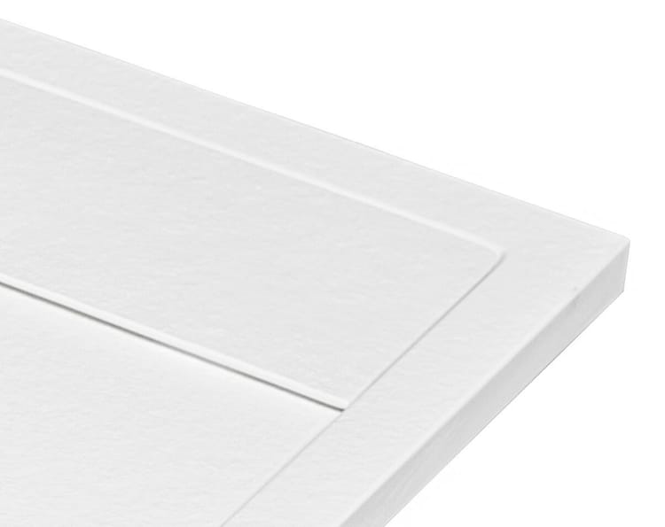 Receveur de douche résine blanc L.140 x l.90 Neo