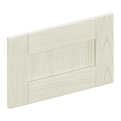 Façade de tiroir de cuisine Chicago crème mat H.25.3 x l.59.7 cm