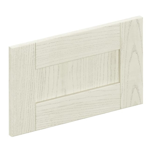 Façade de tiroir de cuisine Chicago crème mat H.25.3 x l.59.7 cm