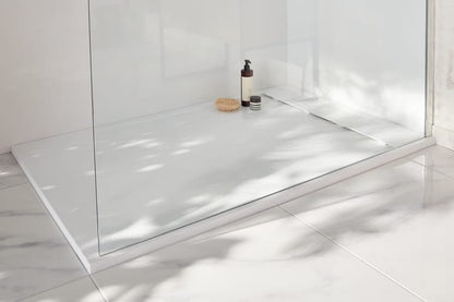 Receveur de douche résine blanc L.140 x l.90 Neo
