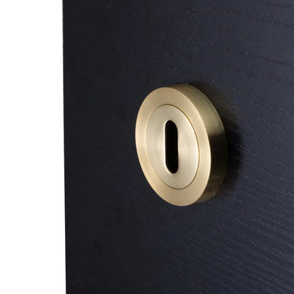 2 rosaces de fonction A9 INSPIRE, zamak brossé trou de clé