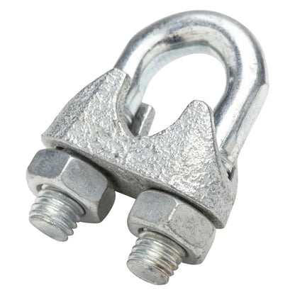 Serre-câble acier zingué, STANDERS x L.7 x l.31 mm