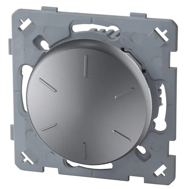 Variateur universel Epure, LEXMAN, gris aluminium