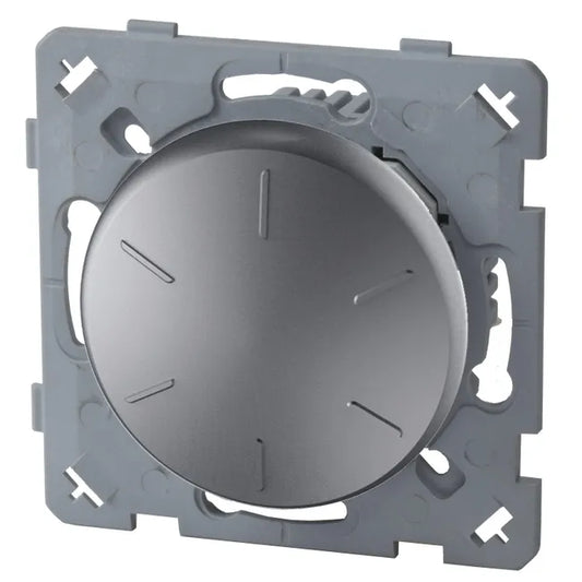 Variateur universel Epure, LEXMAN, gris aluminium