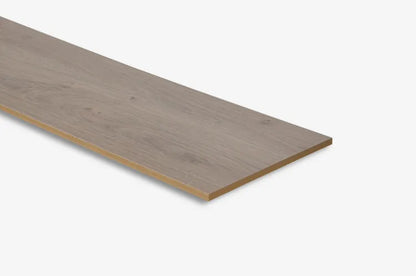 Lot de 2 contremarches pour rénovation escalier chêne gris, L.100 x l.20 cm