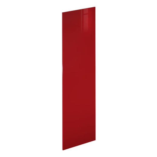 Porte-joue Sevilla rouge carmin brillant H.214.1 x l.59.7 cm
