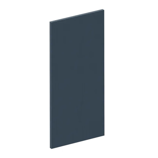 Côté de meuble de rangement bleu marine H.76.8 cm x L.37 cm x Ep.18.8 mm