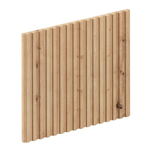 Façade de tiroir de cuisine Sapporo effet chêne mat H.38.1 x l.44.7 cm