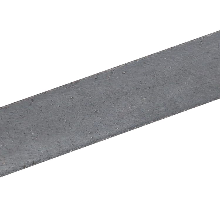 Rond plein acier brut noir lisse, L.2000 mm