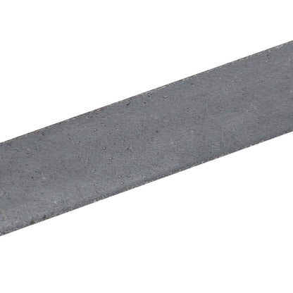 Rond plein acier brut noir lisse, L.2000 mm