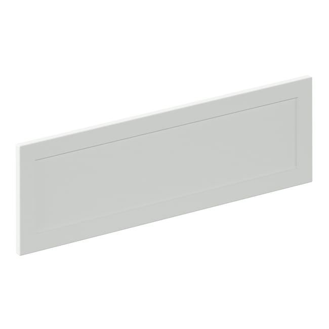 Façade de tiroir de cuisine Newport gris perle mat H.25.3 x l.79.7 cm