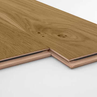 Parquet contrecollé intenso chêne blond vitrifié L ARTENS, l.16.4 cm