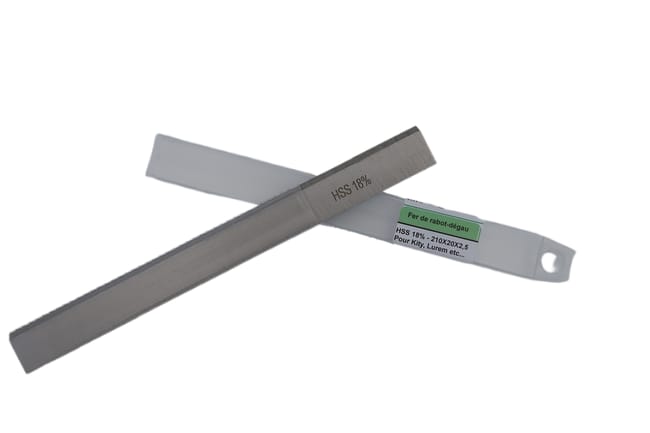 Fers de rabot E6 KWO 71749, 210 x 20 x 2.5 mm