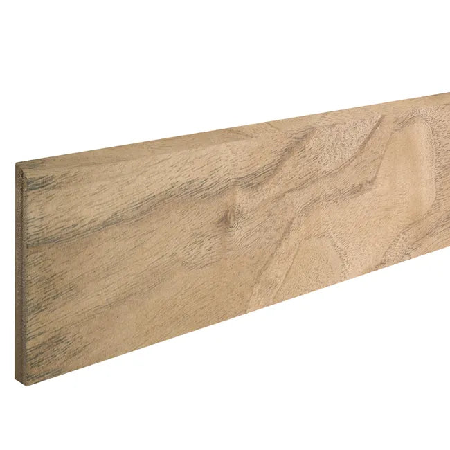 Lot de 2 plinthes carrelage Spania, marron, Ht. x L. 90 cm, Ep.9 mm