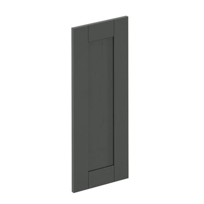 Porte de cuisine Chicago gris graphite mat H.76.5 x l.29.7 cm