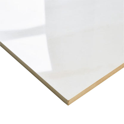 Carrelage sol intérieur / mur intérieur effet marbre blanc Marmi l.60 x L.120 cm