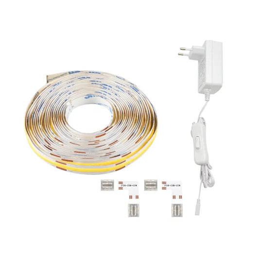 Kit ruban LED Néon L.5m, blanc neutre 4000 Kelvins, Cobflexi INSPIRE