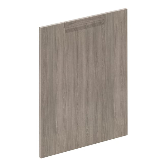 Porte de cuisine Evora effet chêne grisé mat H.76.5 x l.59.7 cm