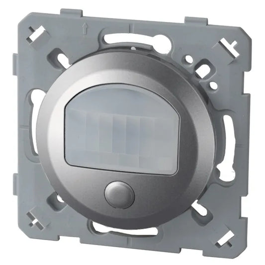 Interrupteur automatique Epure, LEXMAN, gris aluminium