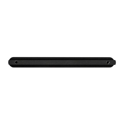 Poignée de meuble Chic, zinc gris anthracite mat, entraxe 128 mm