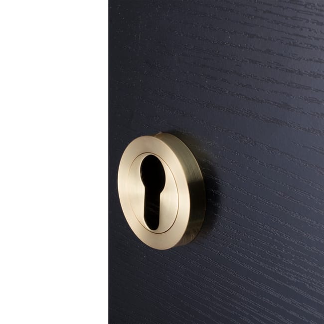 2 rosaces de fonction INSPIRE, zamak brossé trou de cylindre