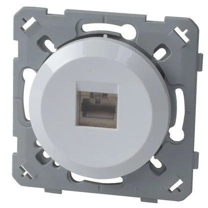 Prise rj45 Epure, LEXMAN, blanc