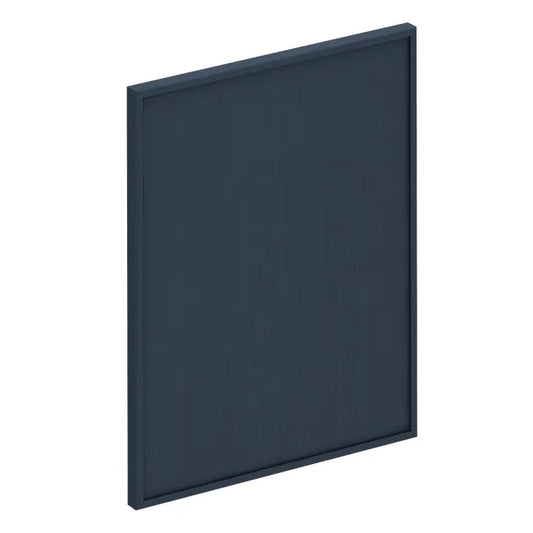 Porte de cuisine Malmö bleu marine mat H.50.9 x l.39.7 cm