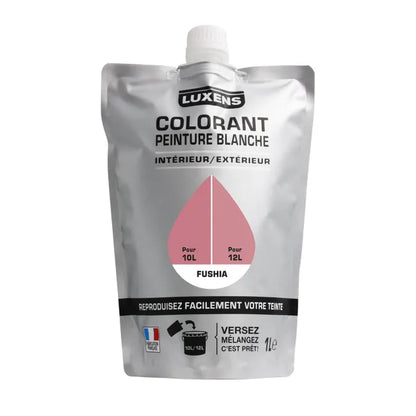 Colorant spécial peinture acrylique LUXENS 1L fushia