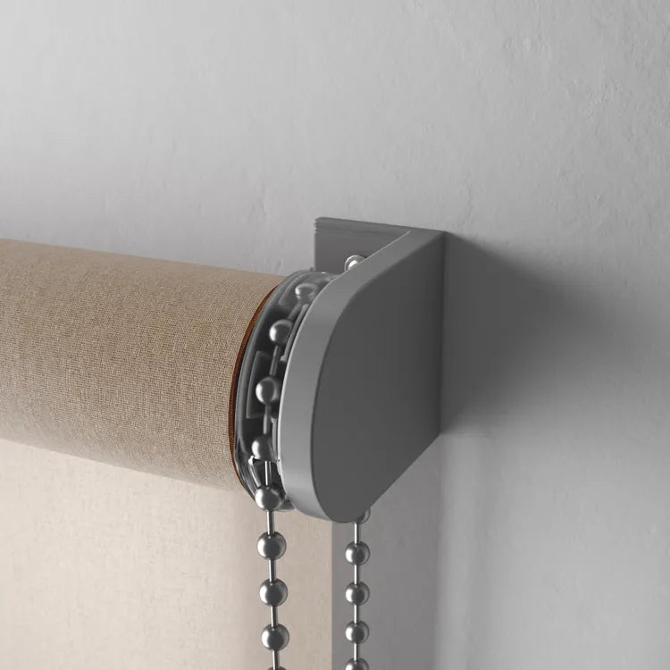 Store enrouleur tamisant Madrid taupe, l.45 x H.160 cm, INSPIRE
