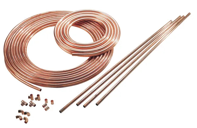 Tube de cuivre écroui, ⌀12mm, en barre de 4m