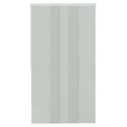 Panneau japonais Tamisant uni, gris clair, H.250 x l.50 cm