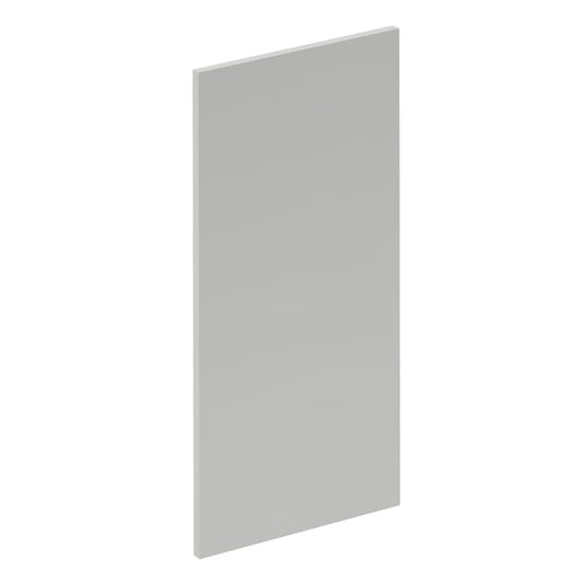 Côté de meuble de rangement gris clair H.76.8 cm x L.37 cm x Ep.18 mm