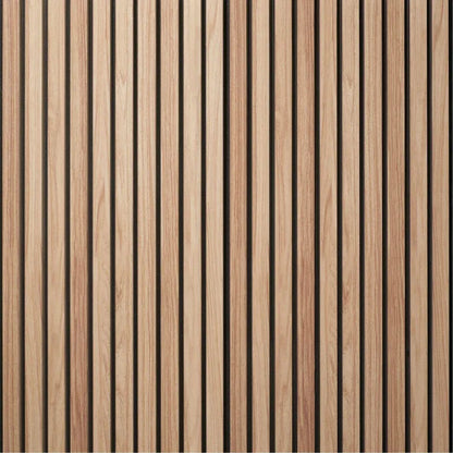 Plaquette de parement polystyrène expansé effet bois Linari naturel intérieur