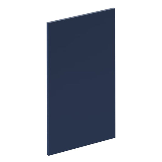 Façade de tiroir de cuisine Venise bleu marine mat H.76.5 x l.44.7 cm